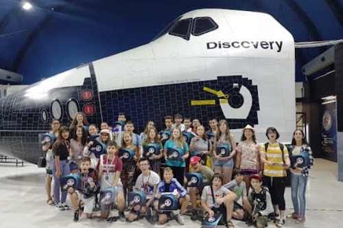 Йоана Грозева и Валентина Ташева, участвали в Space Camp Turkey 2019 с благодарности към кмета на общината